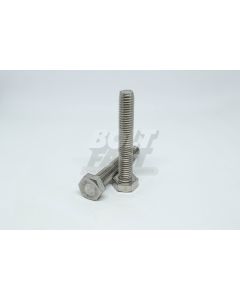 DIN 933 HEXAGON HEAD SCREW PROD GR A&B S/STEEL 316